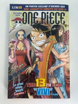 Manga : One Piece Log - Tome 13  - Avec Poster et Jaquette Collector - TBE