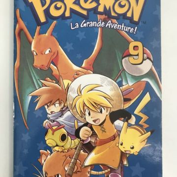 Manga : Pokémon La Grande Aventure - Kiosque Fascicule - Tome 9 - TBE
