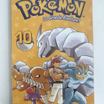 Manga : Pokémon La Grande Aventure - Kiosque Fascicule - Tome 10 - TBE