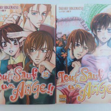Manga : Tout Sauf Un Ange - Tomes 2 et 3 - TBE