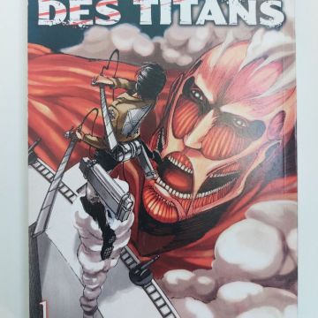 Manga Epreuve Non Corrigée : L'Attaque des Titans - Tome 1 - TBE