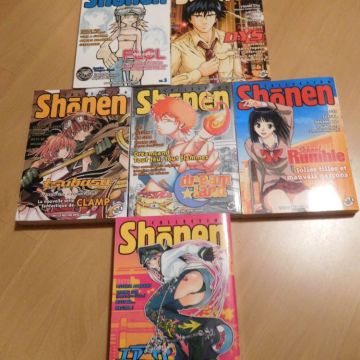 6 tomes Shonen
