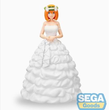 Figurine The Quintessential Quintuplets Yotsuba Nakano Wedding Version SPM Super Premium Figure
