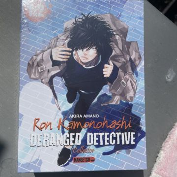 Le tome 1&2 de ron kamonohashi, deranged détective édition collector