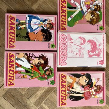 Divers tomes de Sakura card captor