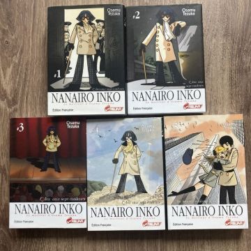 Nanairo Inko 1 à 5 (intégrale Tezuka - rare - très bon état)