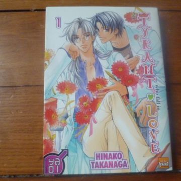 The tyrant who fall in love tome 1 (manga rare yaoi BL)