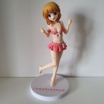 figurine SEGA Is the Order a Rabbit Hoto Kokoa Pink Swimsuit Ver. PM Premium 
