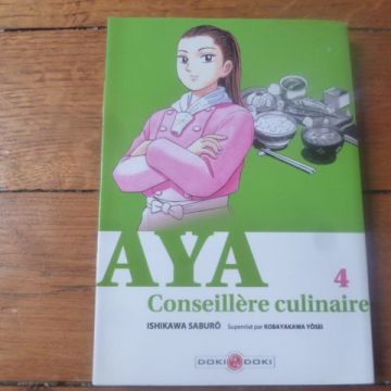 Aya la conseillère culinaire tome 4 (manga rare)