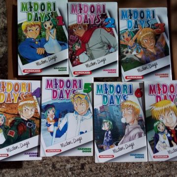 Midori Days lot de 7 tomes 