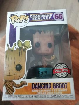 Funko Pop Dancing Groot 65 Special Edition Les Gardiens De la Galaxie Marvel