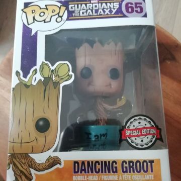 Funko Pop Dancing Groot 65 Special Edition Les Gardiens De la Galaxie Marvel