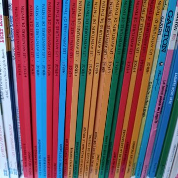 Tintin 1 a 23 (manque le tome 14 et 19)
