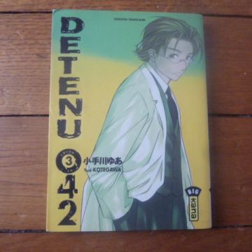 (RARE) manga Detenu 042 tome 3