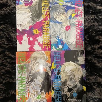  Lot collector hell’s paradise jaquette fnac cultura canal bd librairies spécialisées limité manga