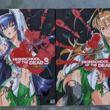 Mangas Highschool of the Dead (édition grand format couleurs)