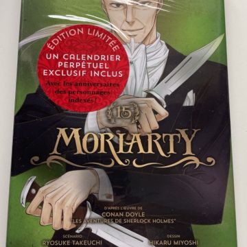 Moriarty Tome 15 collector (sous blister)