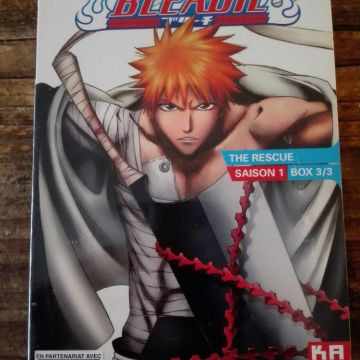 Coffret 5 DVD manga Bleach The Rescue Saison 1 - Box 3/3 (Neuf)