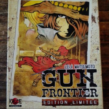 Coffret 4 DVD manga Gun Frontier Edition Limitée - Leiji Matsumoto - Complet