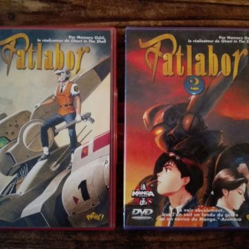 2 DVD manga Patlabor 1 et 2