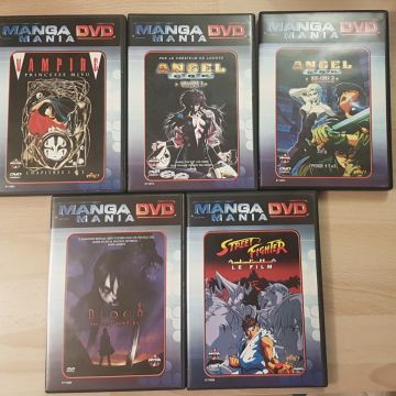 Lot DVD Manga Mania - VF/VJ