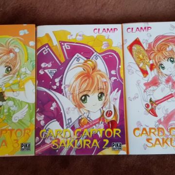 Sakura card captor 1 à 3