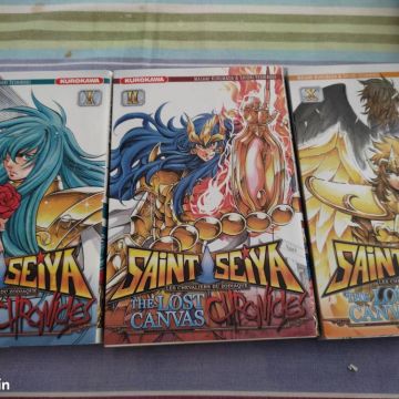 Saint Seiya Lost canvas chronicles tome 1,2 et 10