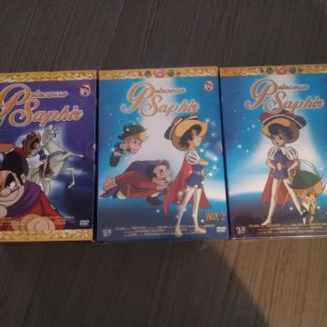 Les 3 coffrets dvd Princesse Saphir 
