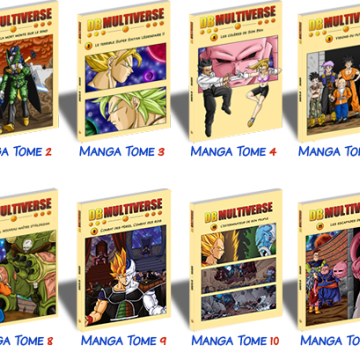 Cherche Dragon Ball Multiverse Tomes 6 à 12 (volumes simples)